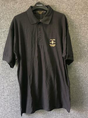 Old Course At St Andrews 144th Open Poloshirt schwarz XL TD018 LL 05