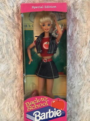 Back To School Barbie Doll 1996 Special Edition #17099 Never