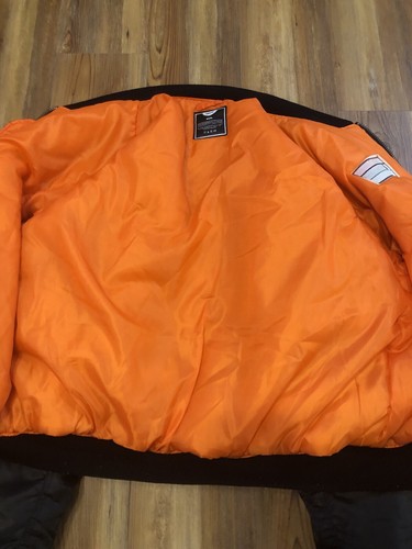 Giacca Bomber Vintage Servita Fresca Malcolm X Martin Luther King Mandela Nera XXXL - Foto 23 di 23