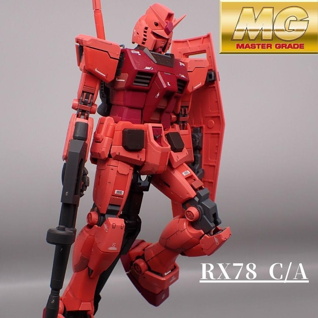 GUNDAM MG Ver.3.0 RX-78/C.A Casvals 1:100 Premium BANDAI