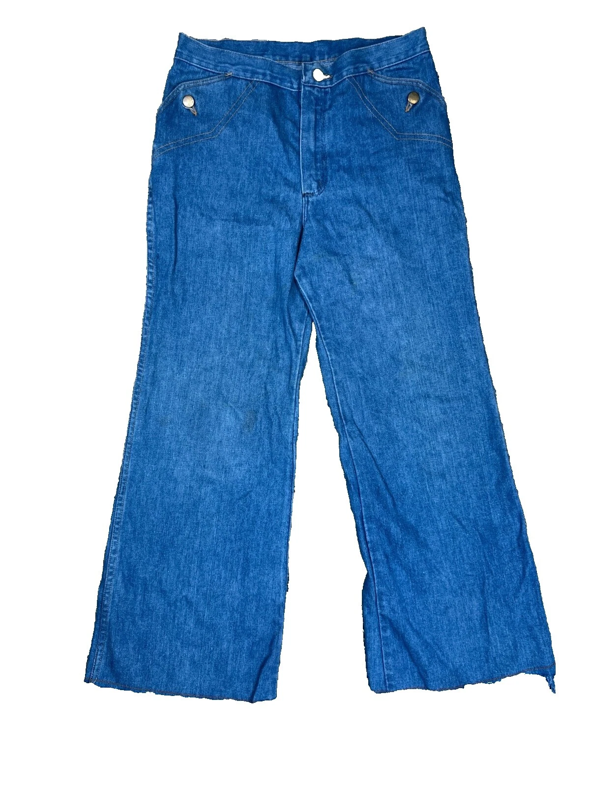 Calças Jeans Femininas Vintage década de 1970 Wrangler