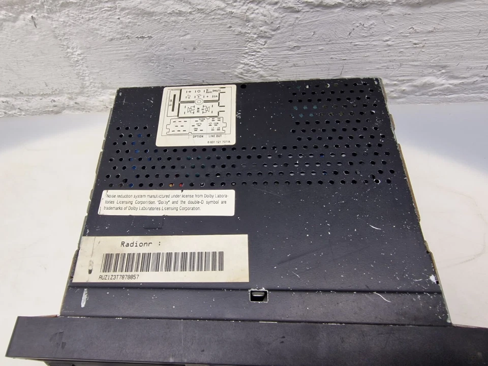 Audi Gamma CC Radio Kassettenspieler Blaupunkt 7 644 858 380 OEM PR-Nr. 8AD - Bild 3 von 4