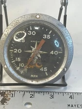 Vintage Airguide Marine Boat Speedometer - 45mph