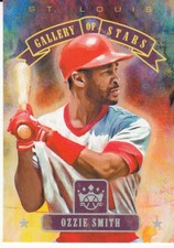 2018 Panini Baseball Gallery of Stars Ozzie Smith St Louis Cardinals GS17