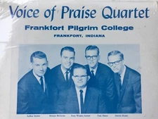 Voice of Praise Quartet Frankfort Pilgrim College Frankfort, IN LP SEALED