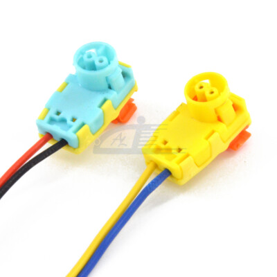 2pcs Driver AB Clock spring Plug Connector for 15 16 17 18 19 Dodge Challenger