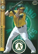 JOSH DONALDSON FATHEAD TRADEABLES OAKLAND As BLUE JAYS REMOVABLE STICKER 2014 12