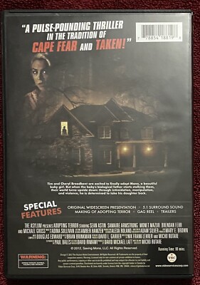 Adopting Terror DVD Sean Astin, Samaire Armstrong, Monet