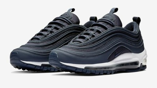navy and white air max 97
