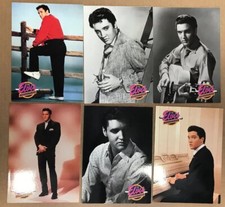 Elvis Presley Postcards 6 different Elvis Collection "King Card" 1993