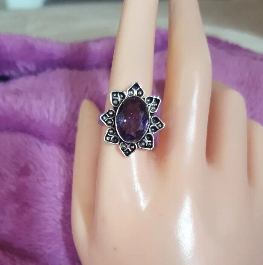 Gypsy Star (Sparkls)Festival Purple Ring size 9