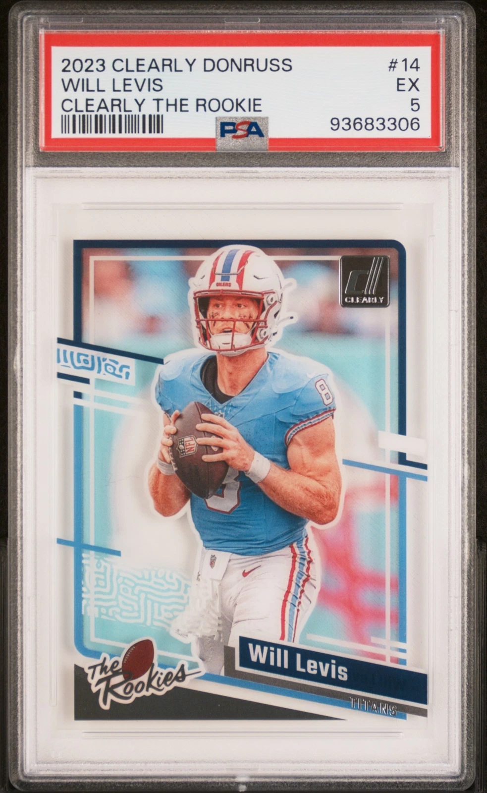 Will Levis Panini Clearly Donruss Clearly the Rookies #14 Base