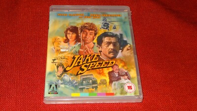 JAKE SPEED - Arrow Video Bluray REGION B UK -NEW Cult Classic Action Cheese Film