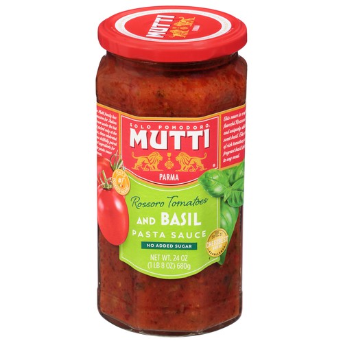 Mutti Sauce Pasta Tomato & Basil 24 oz (Pack Of 6) - 第 1/1 張圖片