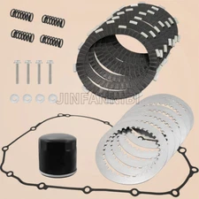 Clutch Kit Heavy Duty Springs & Gasket & Oil Filter for Yamaha YZF R3 2015-2023