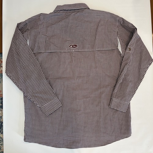 Drake Wingshooter's Shirt Men's Large Button-Down Vented Fishing Hunt Waterfowl - Picture 10 of 13
