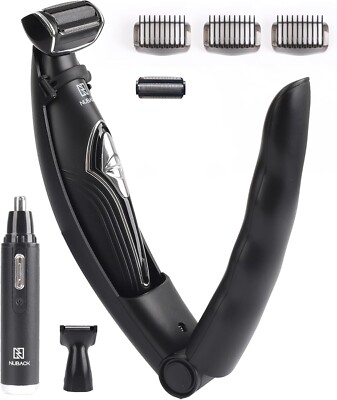 new NUBACK 5085 Man Grooming Set, Back Shaver Long Handle Multifunctional Kit