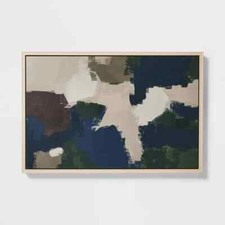 Open-box - Size 36" x 24" - Thresholded Studio McGee Abstracts Modern Wall Art C
