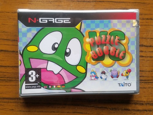 Jeu Puzzle Bubble Pour Nokia N-Gage - Version Européenne (PAL) - Neuf Sous Blister