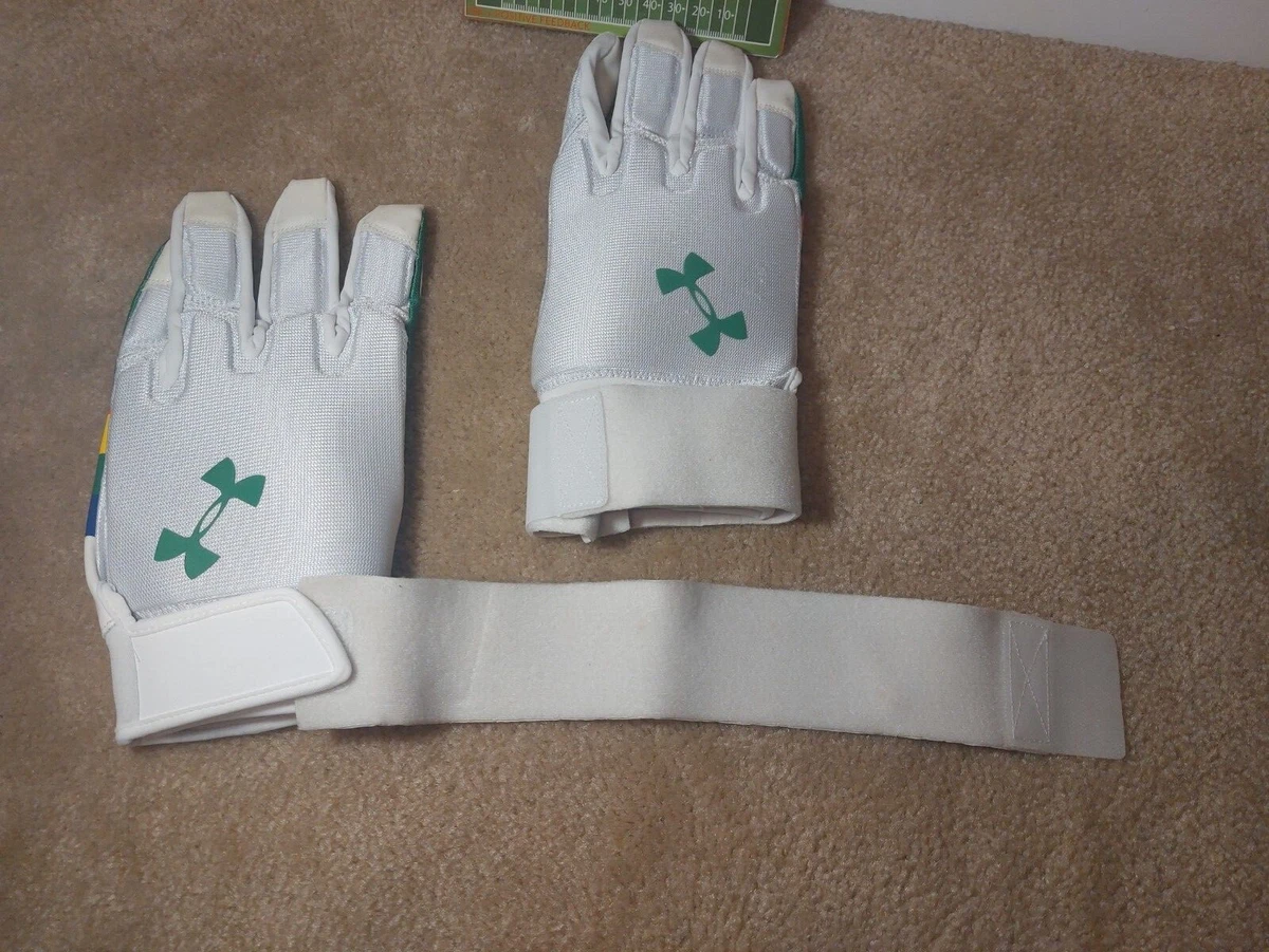 UNDER ARMOUR COMBAT NCAA HAWAII RAINBOW WARRIORS LINEMAN FOOTBALL GLOVES XXL
