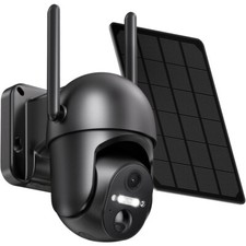 2K HD Solar Security Camera Outdoor Wireless with Color Night Vision Waterproof