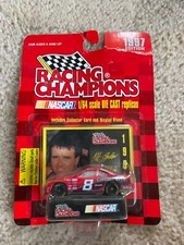 1997 Racing Champions 1:64 Scale Stock Car 8 Hut Stricklin Stand  Card New