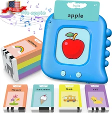 Kids Toddler Talking Flash Cards with 224 Sight Words,Montessori Toys,Speech The