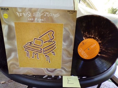Nina Simone - Nina Simone and Piano! LP RCA Victor LSP-4102 1969 Pressing E
