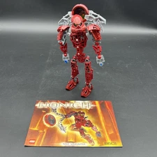 Lego 8601 - Bionicle Toa Metru Vakama - 2004 - 100% Complete w/Instructions