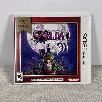 The Legend of Zelda Majora's Mask 3D CIB Complete In Box Nintendo 3DS 2015