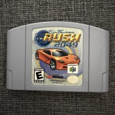 Nintendo 64 San Francisco Rush 2049 N64 Cleaned Tested Authentic