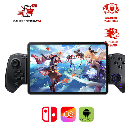 Bluetooth Mobile Controller S8 Drahtloses Gamepad Schwarz für iPhone Android