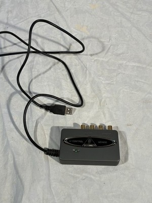 Behringer UCA200 U-Control USB Audio Interface Excellent Condition