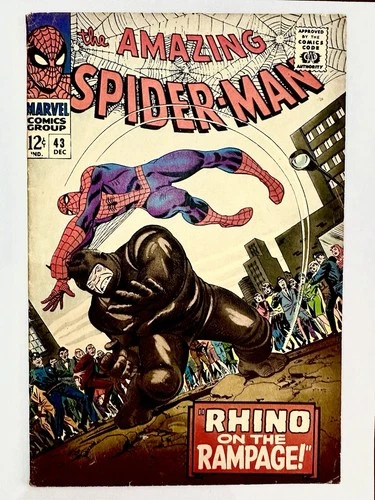 Amazing Spider-Man #43 Romita Cover! 1st Full App. Mary Jane! Nice Mid-Grade
