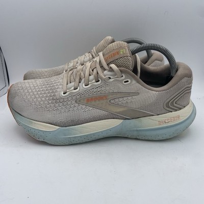 Brooks Glycerin 21 Running Shoes Womens Size 10.0 M Coconut Aqua