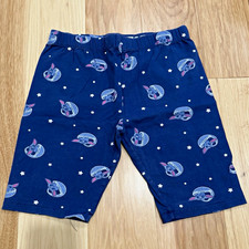 Star Wars Unisex Kids Size 10 Blue Space Star Print Pull-On Elastic Shorts