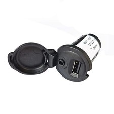 Car USB AUX Interface Adapter Auxiliary USB Plug Socket for Peugeot Citroen