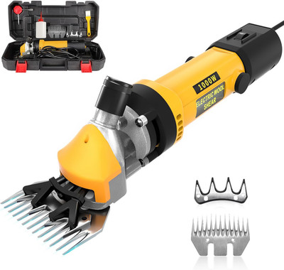 1000W Electric Sheep Shears 6 Speed Heavy Duty Animal Clippers Farm Grooming