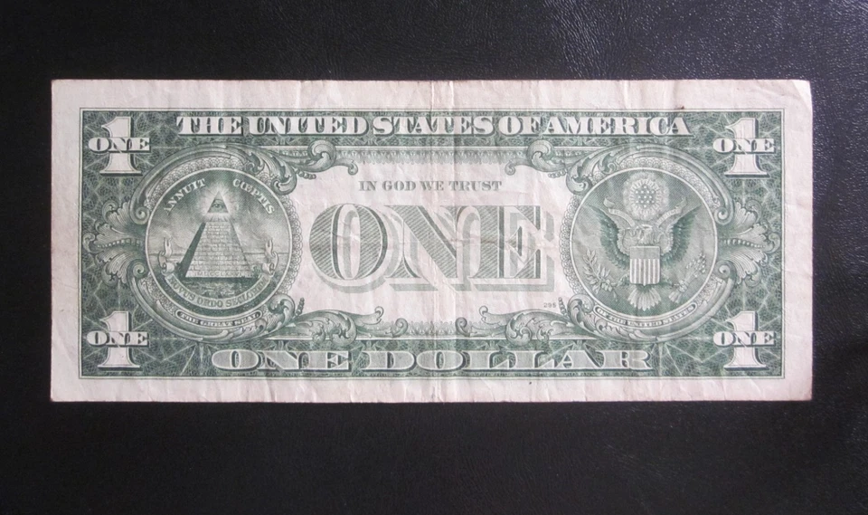 1957  $1 SILVER CERTIFICATE ONE DOLLAR BANKNOTE OLD US VG/F NOTE U 96388004 A - Image 2 of 2