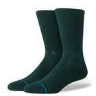 Stance mens Icon Solid Color Cotton Crew Socks