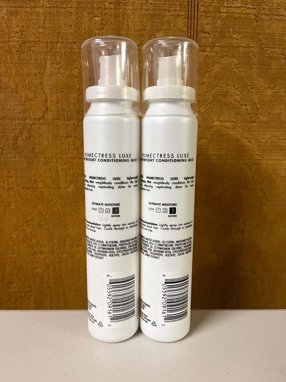 2 Nexxus Humectress Luxe Ultimate Moisture Lightweight Conditioning Mist 5.1 Oz.