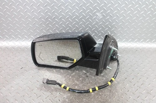 15-20 Yukon *SCUFFS* Black Driver Side Left LH Power Door Mirror Blind Spot OEM