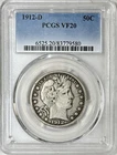 1912 D BARBER HALF DOLLAR PCGS VF20