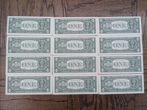 (12) 2013 $1 One Dollar All 12 Districts Set A-L Federal Reserve Bank Crisp Note - Picture 2 of 2
