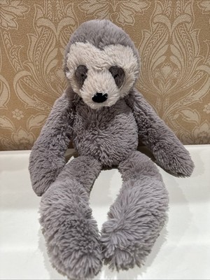 Jellycat  Bailey Sloth Snugglet Retired Plush Lovey Stuffed Animal 15''