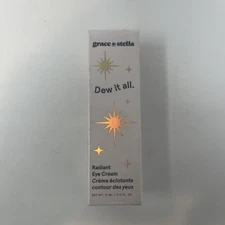Grace & Stella De-Puffing Eye Elixir Dew It All 15ML .5 Oz New Sealed Full Size