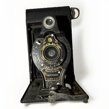 Eastman Kodak No. 2 Folding Cartridge Hawk-Eye Model B Folding Camera Antique US