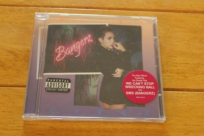 Miley Cyrus CD Bangerz Pop Dance Pop Album RCA Explicit New Sealed Hype Sticker