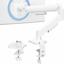 VIVO Single Monitor Mechanical Spring Desk Mount Fits Computer Screens up to 32"