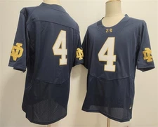 Jeremiyah Love Jersey #4 Notre Dame Navy Number